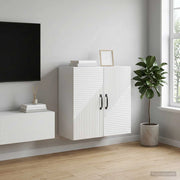 Mobiletto a muro Bianco Lucido 59 x 31 x 60 cm 898579