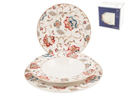 Servizio tavola 18 pezzi jacobean in erthenware decorato
