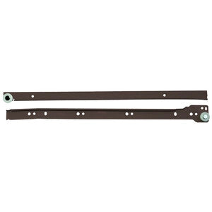 BL GUIDA PER CASSETTI 60 CM MARRONE 2 PZ- 6,0 blister