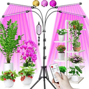 Luce per Piante / Luce per Crescita delle Piante / [Classe di Efficienza A+++] - UNA PIANTA PIÙ SALVA / Luce LED Indoor Efficace
