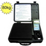 Bilancia Elettronica digitale fino a 80 kg. valigetta refrigerazione X GAS FREON - UNIVERSALE