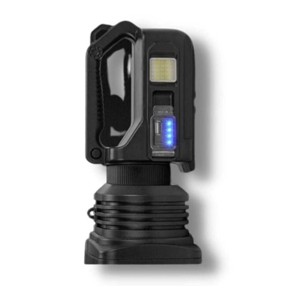 Trade Shop - Torcia Proiettore Lampada Led Portatile Ricaricabile Multifunzionale Power Bank Q-led5123 -