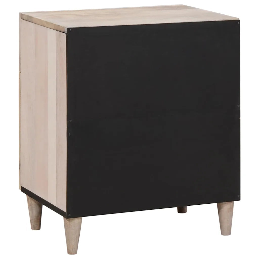 Comodino | Armadio da Notte | Mobiletto da notte Bianco 50 x 33 x 60 cm Legno ingegnerizzato