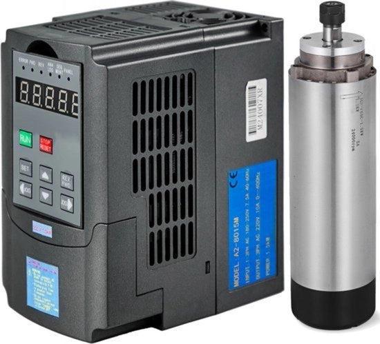Trasformatore - 1,5 kW - Trasformatore di Frequenza - Motore a Spindelli a Raffreddamento ad aria