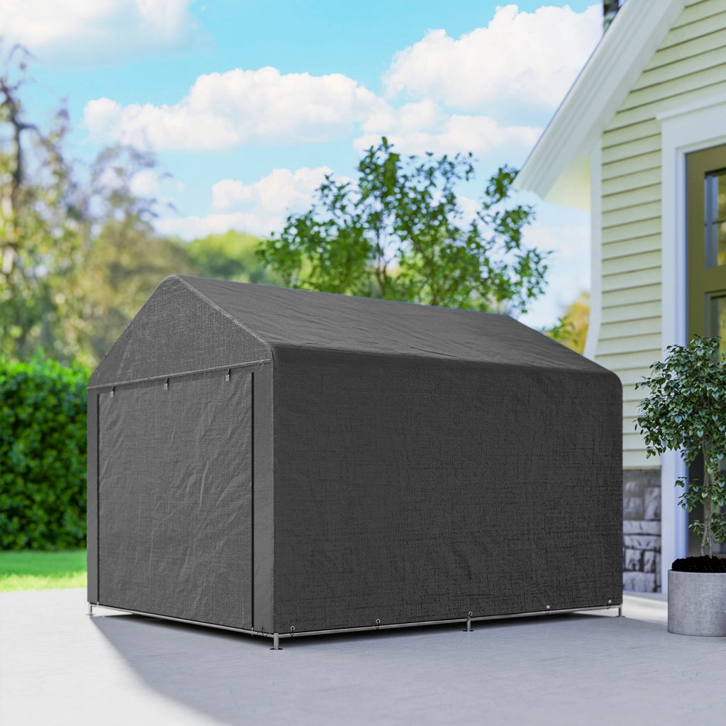 Tenda da Giardino Impermeabile ¨C zephmum ¨C 200x238x183 cm Grigio