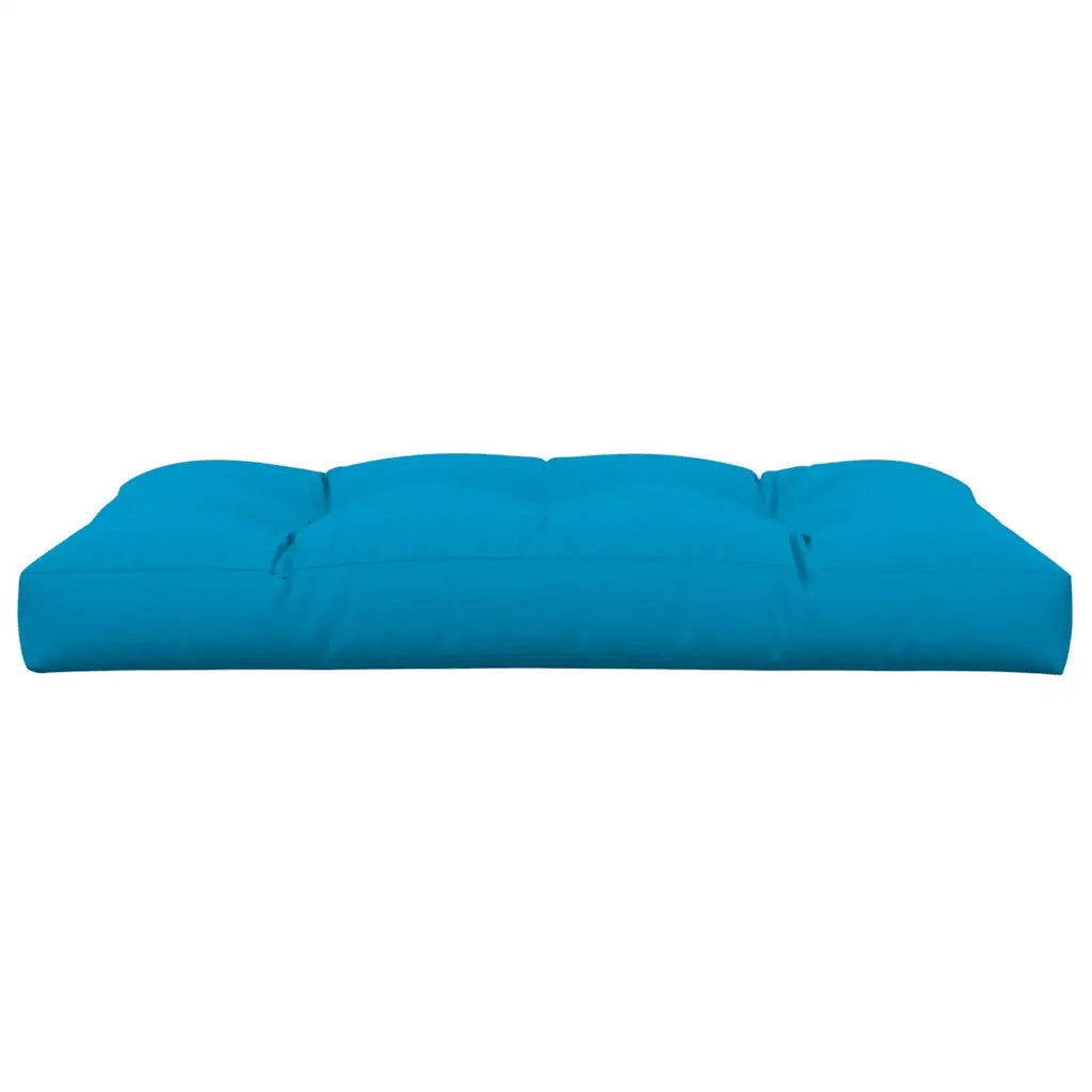 Cuscino per Pallet Blu 120x80x12 cm in Tessuto 360517