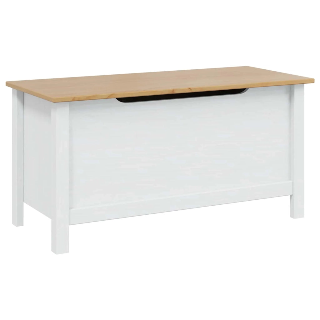 Scatola di Stoccaggio HILL Bianco e marrone miele CFW2780518