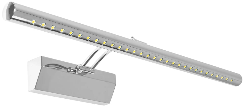 Lampada Da Parete Da Bagno Led Sopra Specchio 7w 55cm APP365-1W Cromo