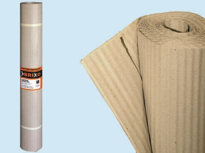 Cartone Ondulato Salva Pavimento Brixo Altezza 100 X 45 Metri - Fraschetti