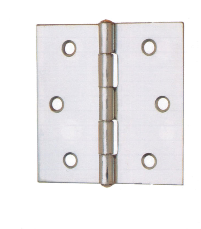 cerniera quadra p/fisso acciaio zincato mm. 70 cod:ferx.41906