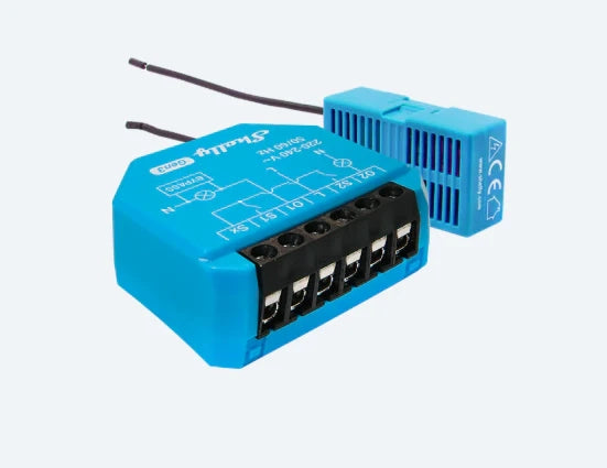 Shelly 2L Gen3 - Interruttore intelligente 2 canali senza neutro Wi-Fi/BT/Matter ·