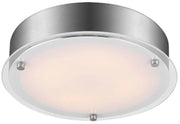 Plafoniera LED Candellux Ronda 33cm 18W 4000K argento