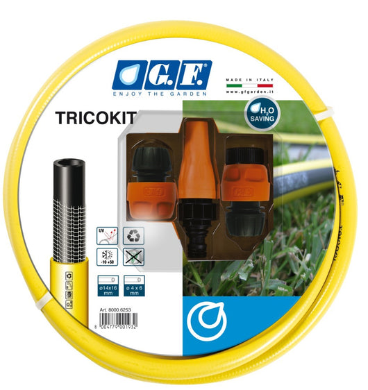 Tubo Tricogi+Raccordi Diametro Int.12,5 Mm(1/2) 25 M - G.F.