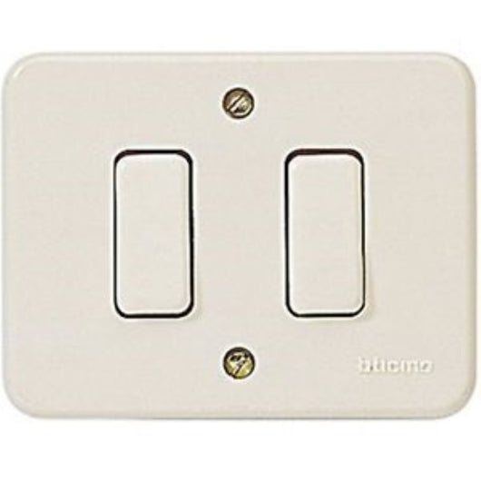Domino - 2 Deviatori 1P 6A - Bticino