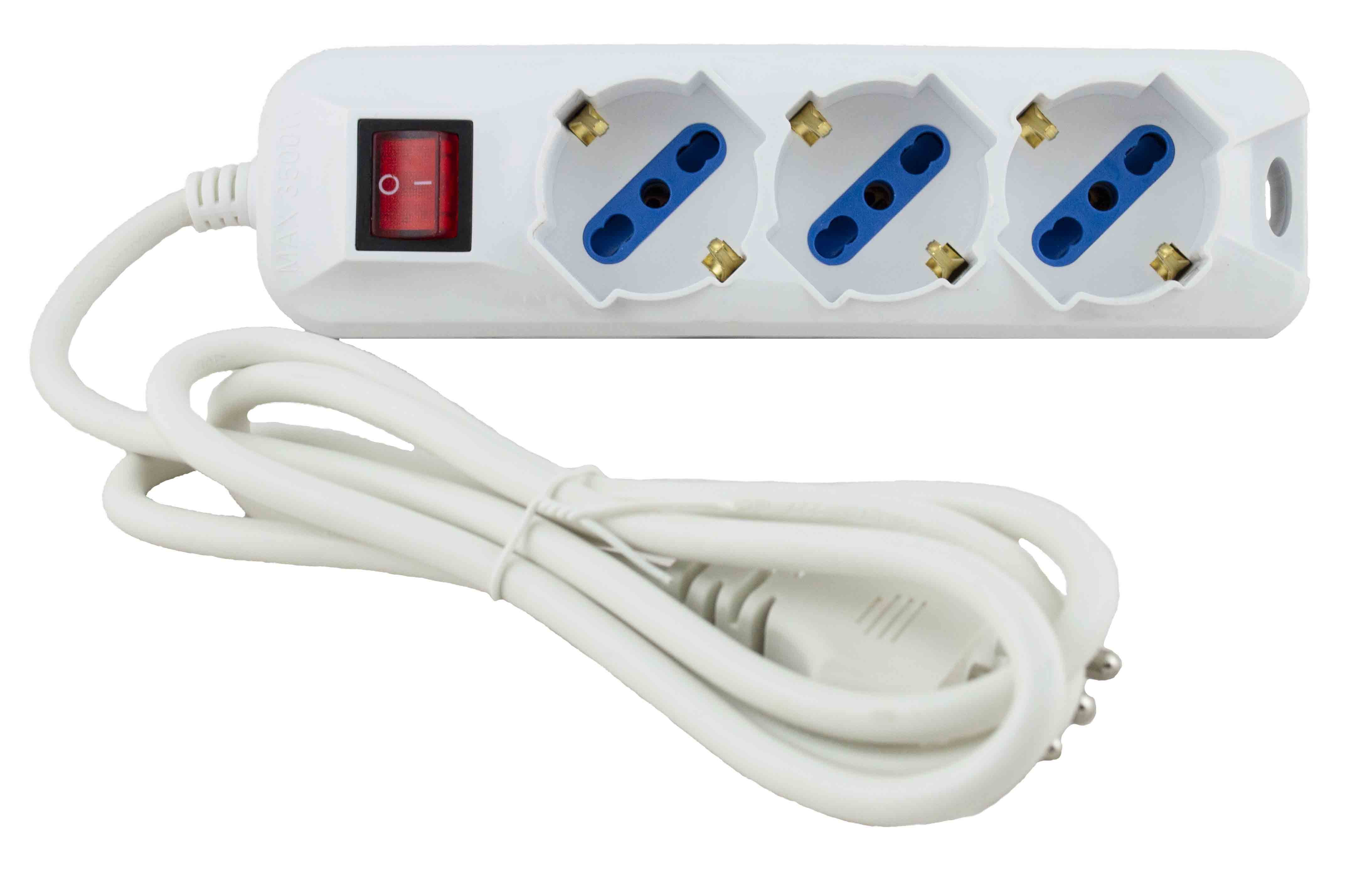 SYNTESY MULTIPRESA 3 PR.BIP. SCHUKO C/INTER.