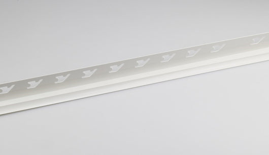 Profilo Da 2,5 Metri Sguscetta Mm 10 Bianca Set 5 Pezzi - Arcansas