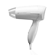 Asciugacapelli Phon da Viaggio Pieghevole Bianco 1200 Watt