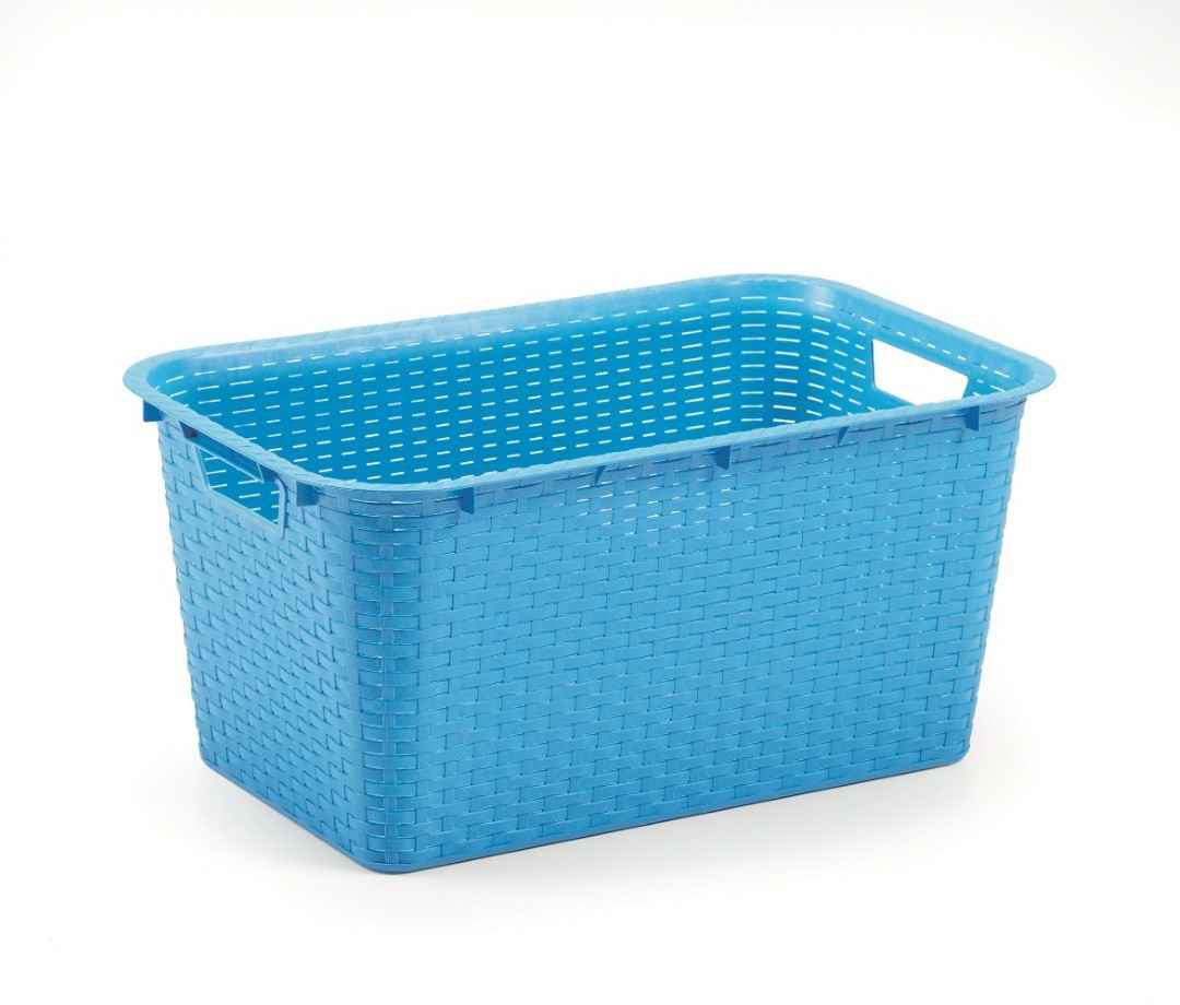 Cestone Rettangolare P.Biancheria 59X37X28H 45Lt - Ipae-Progarden