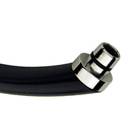 Doccetta per parrucchiere nera