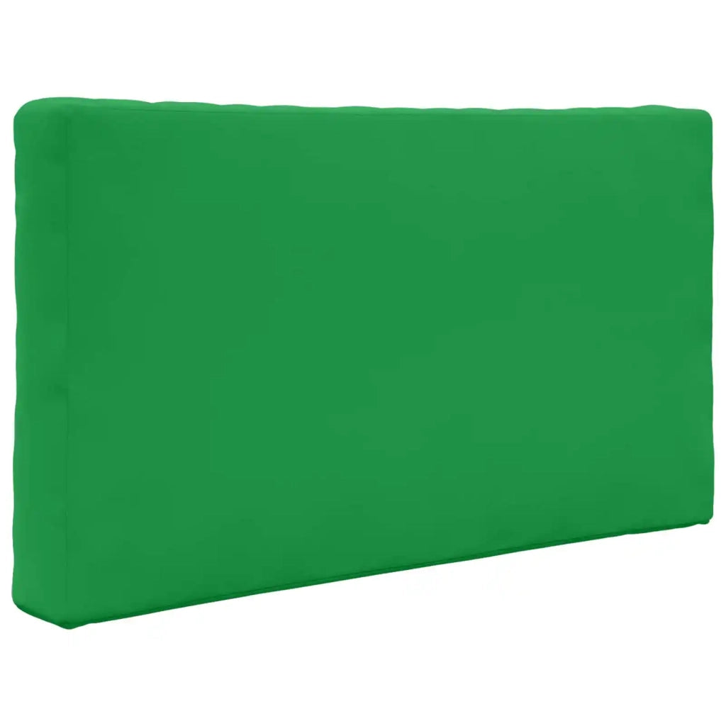 Cuscino per divano da esterno 3 pcs Verde Poliestere