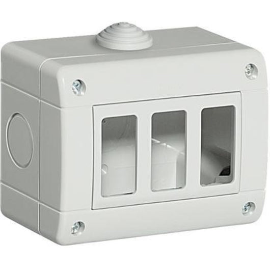 Bticino Custodia 3 Moduli Da Parete Protezione Ip Idrobox Grigio - Bticino