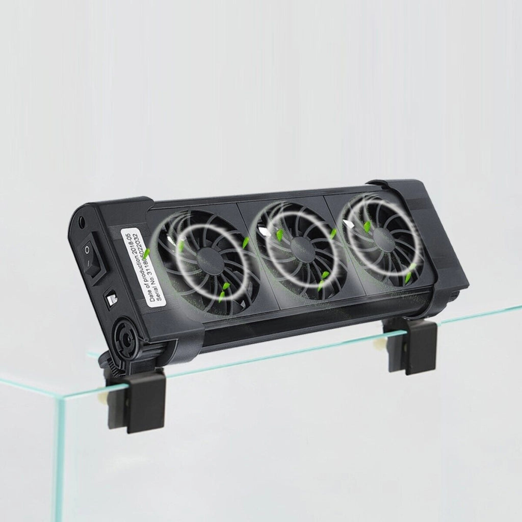 Tripla Ventola di raffreddamento per acquario 3 ventole 12V 50MM FS-603