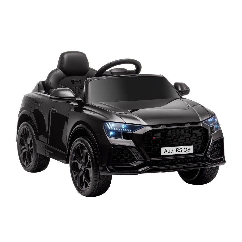Auto elettrica per bambini Audi RS Q8 ¨C zephmum ¨C Nero