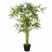 Pianta Artificiale in Vaso di Bamb¨´ ¨C Zephmum ¨C Verde 120cm