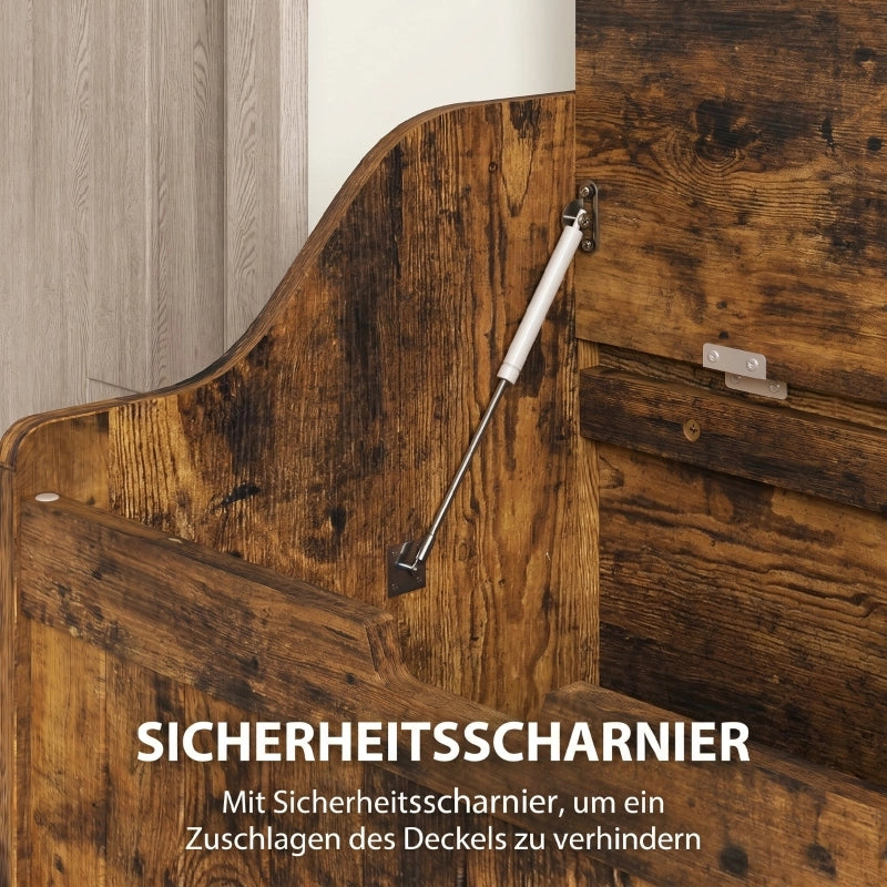 TRUHE Contenitore 56,5x38x56 cm MDF Rustico