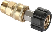 Set di Adattatori per Aspirapolvere a Doppia Viti | Set di Connettori Universali con M22-14 per Connettore Rapido | Adattatore per Sparatore | Adattatore Accessorio