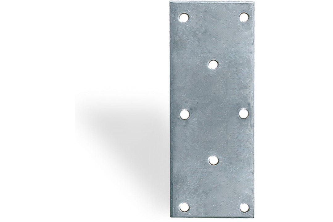 Giunto A Piastra Forato Fissaggio Mm2 60X140 Zincato - Masidef