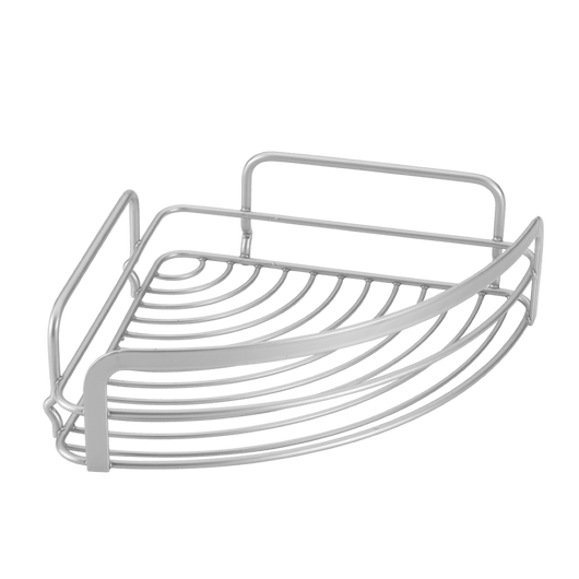 Cestello Ad Angolo Un Ripiano 20X20X6 Cm Bagno Polytherm - Metaltex
