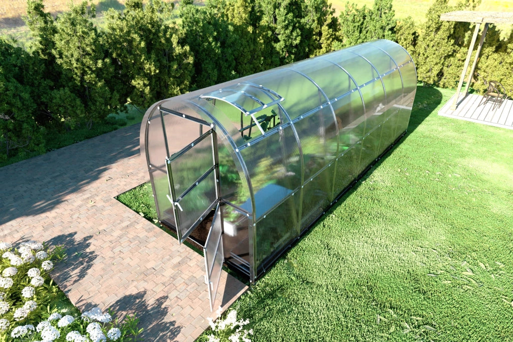 Serra da giardino KLASIKA SLIM 2 x 6 m (12 m²) , 4 mm con rivestimento in policarbonato