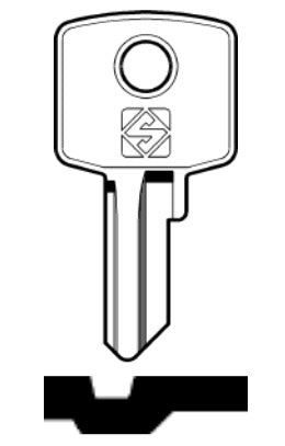 SILCA CHIAVE PORTA CIS3 confezione da PEZZI 5