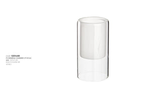 Porta Candela Cilindro Vetro H13 Bizzotto - Bizzotto