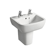 Lavabo Nemea Bianco Europa Monoforo Da 65 Cm Senza Sifone - Ideal Standard