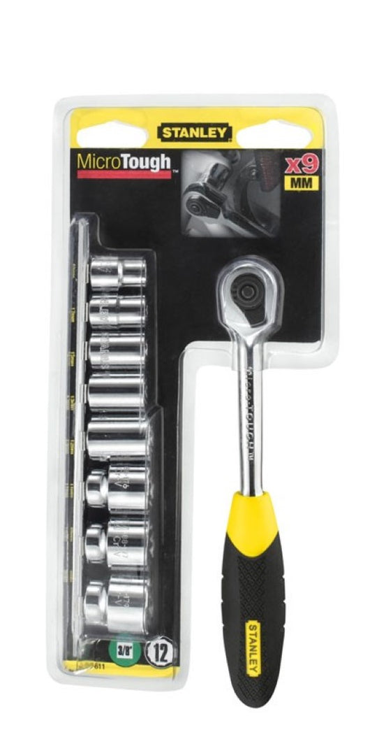 Cricchetto Microtough 1/4 +10 Bussole 0-94-610 Stanley - Swk Stanley