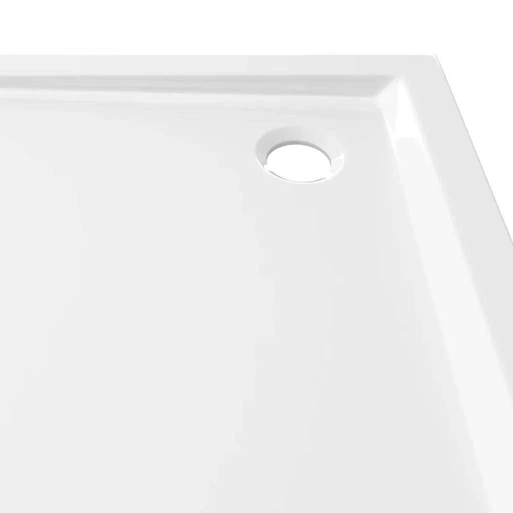 Piatto Doccia Quadrato in ABS Bianco 80x80 cm CFW4176803
