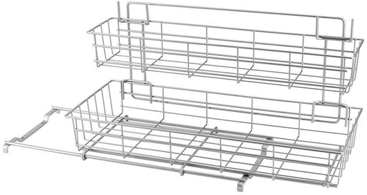 Cesto P.Oggetti Quick Box Scorrevole 2 Piani - Metaltex