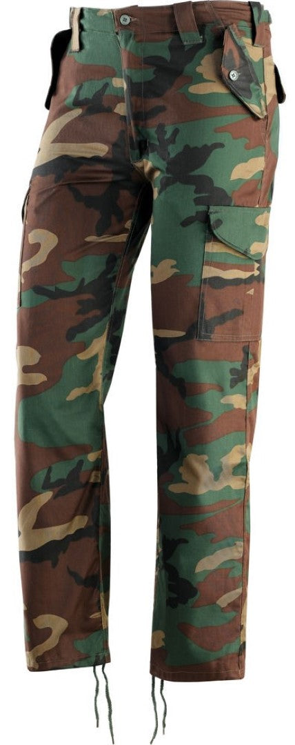 Pantalone Militare Multitasche Mimetico Taglia Xl - Fab