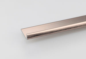 Profilo Da 1 Metro Unghietta 18X1 Ramato Spazzolato Olat Set 5 Pezzi - Arcansas