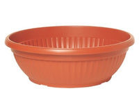 Ciotola Sottovaso Similcotto Rotonda Diametro 25 Terracotta Set 5 Pezzi - Arca