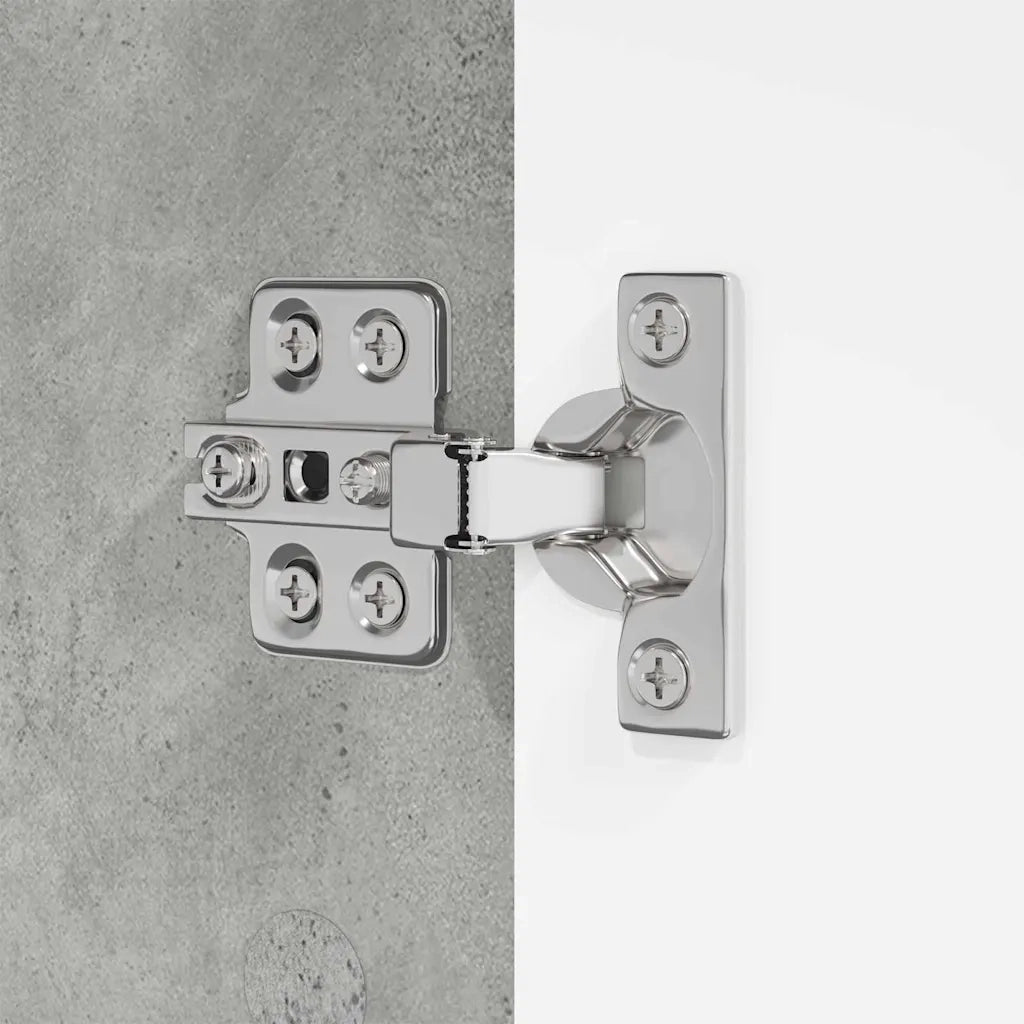 Mobile da Bagno con porta Grigio cemento 30,5 x 30 x 195 cm