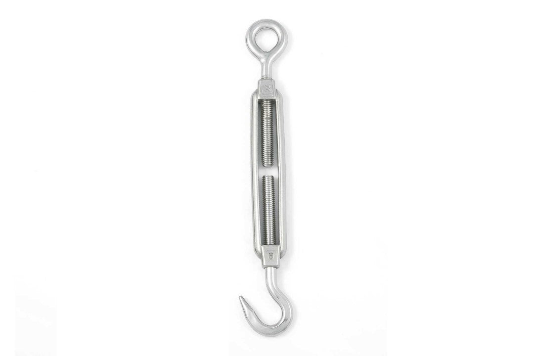 Tenditore Zincato Gancio E Occhiello D 6 Mm Set 5 Pezzi - Masidef