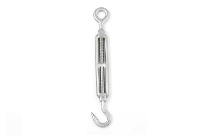 Tenditore Zincato Gancio E Occhiello D 6 Mm Set 5 Pezzi - Masidef