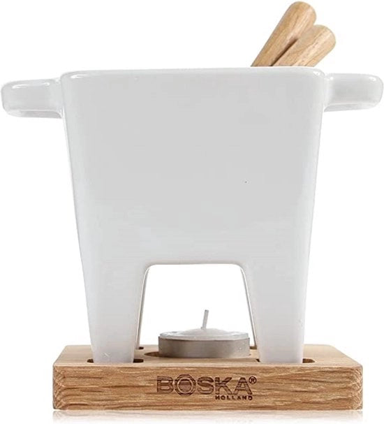 Set di fonduta - Fonduta al cioccolato o olio, o formaggio - set di fonduta. Set di forchette per fonduta