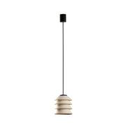 TOBA Lampadario con rosone beige