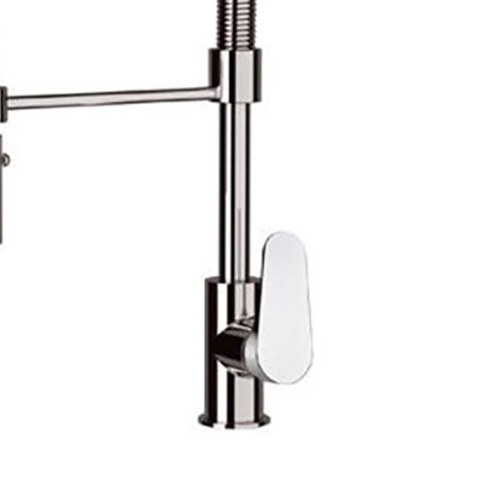 Miscelatore monocomando lavello a molla - serie class line