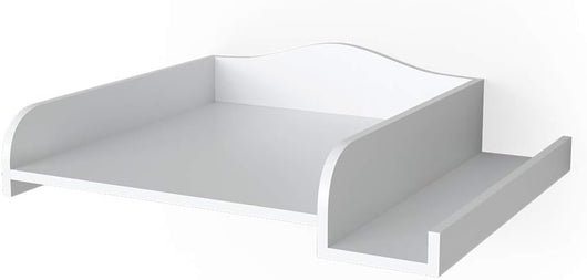 Vicco Piano fasciatoio, Bianco, 83 x 72 cm su lavatrice