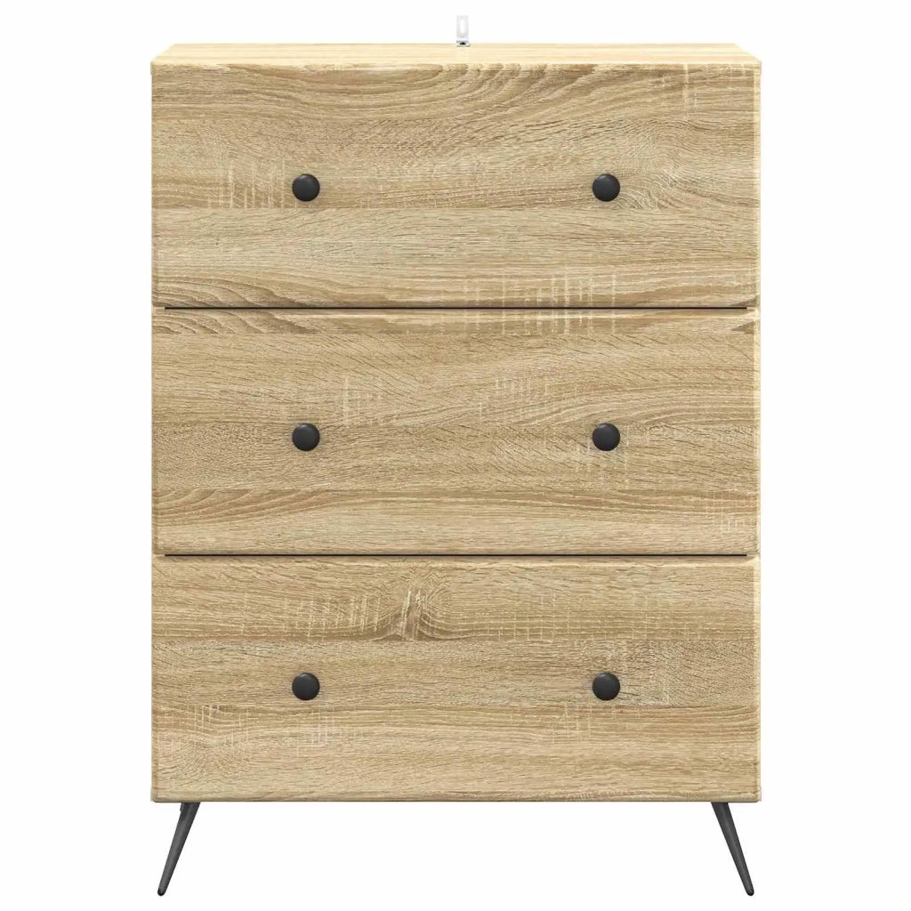 Mobile con Cassetti Rovere Sonoma 66 x 34,5 x 90 cm 895527